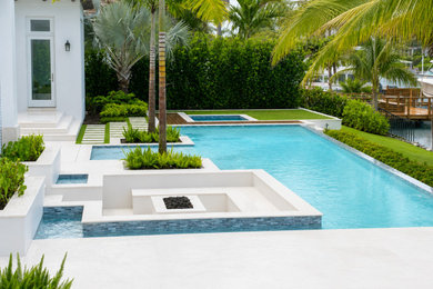 Example of a pool design in Miami