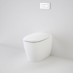 Caroma Contura Invisi Series II&reg; Wall Faced Toilet Suite - Toilets