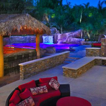 Grotto Party Pool