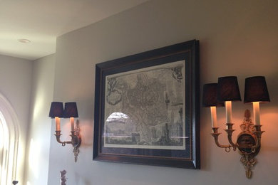 Inspiration for a victorian living room remodel in Boston
