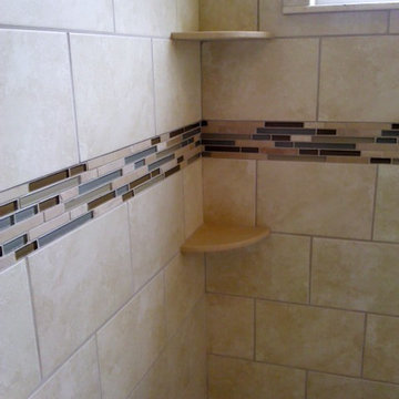 Mosaic Border Bath