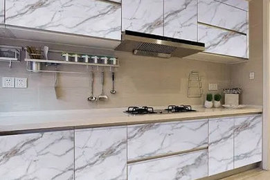 Marble cabinet wrap
