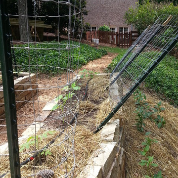 Rock Raised Veggie Garden Bed