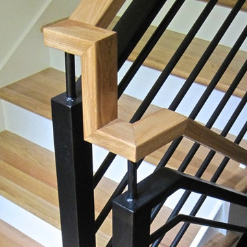 Steel Railings with Square Cap