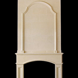 The Anael Mantel & Overmantel - Tartaruga Design - Indoor Fireplaces