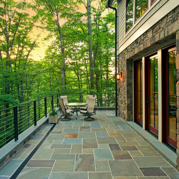 Lakefront Timber Frame Home and Pavillions