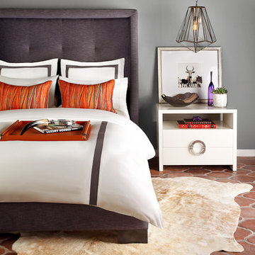 Capulet Bed & Simon Side Table