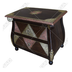 STOUT & EXOTIC BEDSIDE TABLE - Furniture