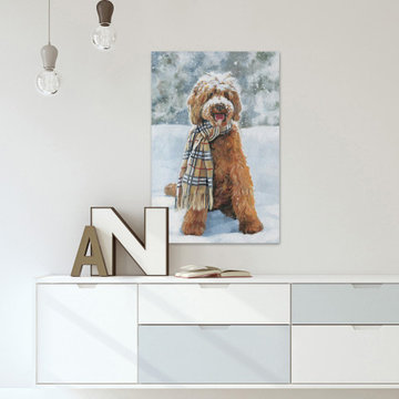 "Winter Ready" Painting Print on Wrapped Canvas