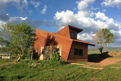 Modern exterior home idea in Denver