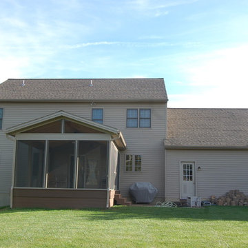 York, PA - Wood Deck added to recent room enclosure