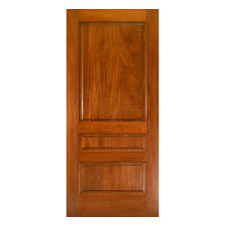 MA300-CM20-MAHOGANY FIRE RATED DOOR (20 MINUTE) (1-3/4") - Windows And Doors
