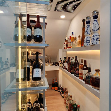 Closet Wine and Spirits Room