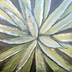 Metallic Cactus I - Paintings