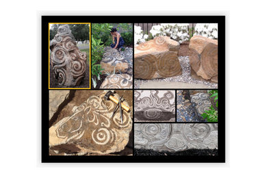 Landscape & Stone: Rock Garden: Landscape Sculpture: Art for the Landscape