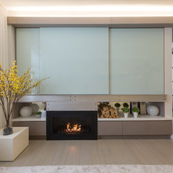 Midtown Residence - Indoor Fireplaces