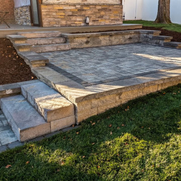 Paver Patio Installation Loudonville, NY Retaining Wall
