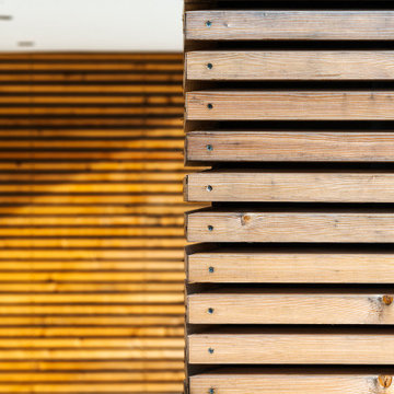 Beechwood - timber cladding detail