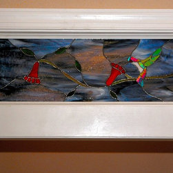 Birds Hummer Williams - Stained Glass Panels