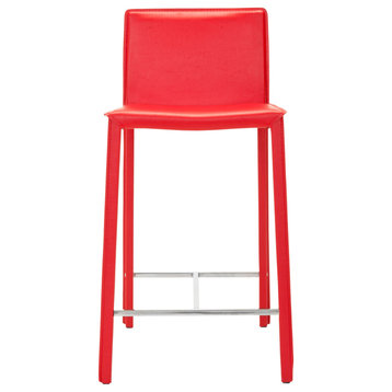 Delores 24 " Counter Stool set of 2 Red