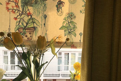 バッキンガムシャーにあるトラディショナルスタイルのおしゃれな寝室のレイアウト