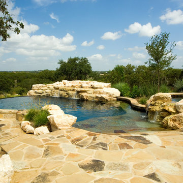 Cordillera Ranch/Boerne Vanishing Edge Pool/SpaLandscape