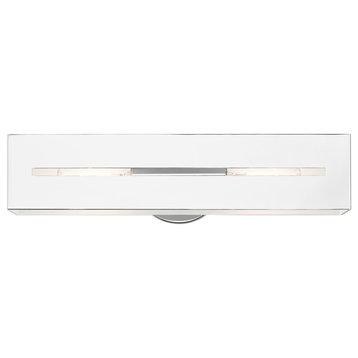 Polished Chrome Urban, Industrial, Vanity Sconce