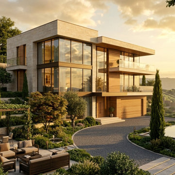 Elegant Exterior 3D Visualization Services for Modern Homes