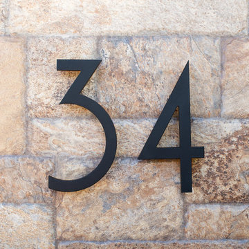 modern house numbers