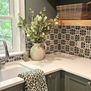 Nature -Inspired Bathroom and Laundry