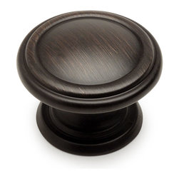 Cosmas - Cosmas 1426ORB Oil Rubbed Bronze 1-5/16&rdquo; Diameter Cabinet Knob [10-PACK] - Cabinet And Drawer Knobs