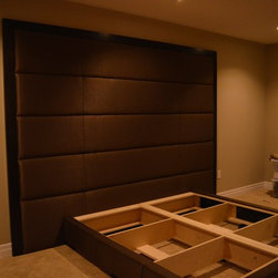 Custom Platform Bed w/ Headboard - Platform Beds