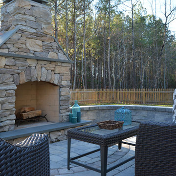 Cozy Patio and Fireplace