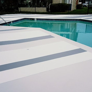 Decorative Concrete Pool Deck