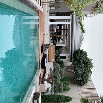 Villa - Architecture Intérieure & paysagisme et réalisation - Fréjus, France