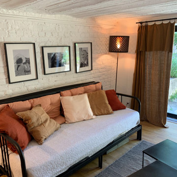 Une bibliothèque cosy