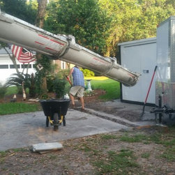 Pouring Concrete - Building Materials