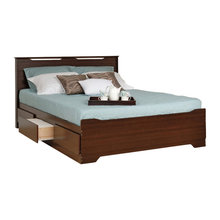 queen size bed with storage