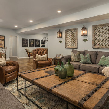 Huge Antique Doors Coffee Table Basement