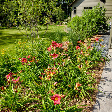 Contemporary Custom Home Landscape Renovation