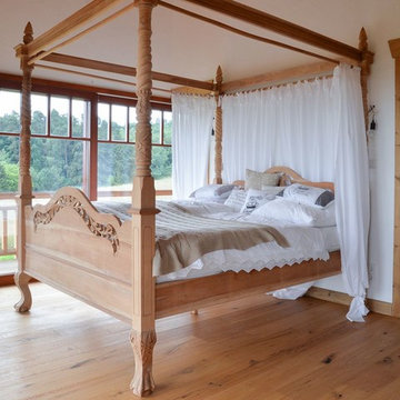 Alpenchalets aus Massivholz in der hessischen Rhön