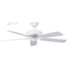 Nautika White 52-Inch Outdoor Energy Star Ceiling Fan