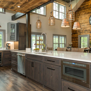 Modern & Rustic Lake House