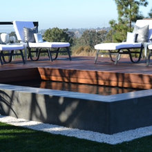 deck and pool