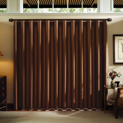 Luminette&reg; Modern Draperies with Combination Wand/Cord system - Window Treatments
