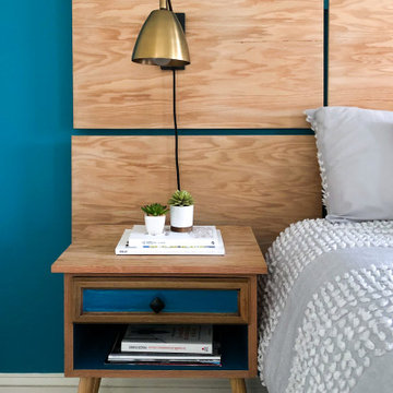 Teal Sunny Temptation Master Bedroom