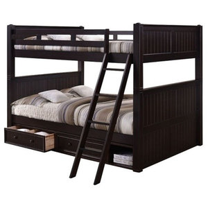 Jason Bunk Bed With Storage Ladder And, Full Size Bunk Beds With Storage