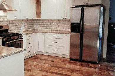 Example of a kitchen design in Other