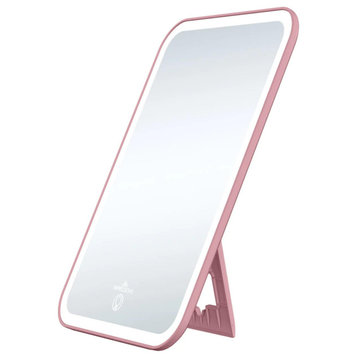 Icon LED Makeup Mirror with Lights, Rose