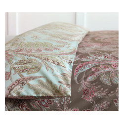 Toulouse Mocha Duvet Cover - Duvet Covers And Duvet Sets